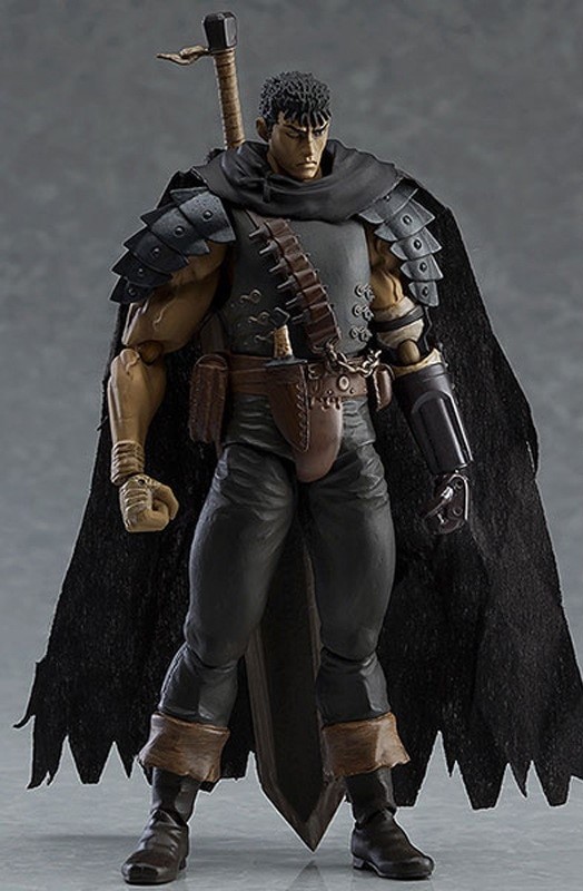 Figura de Acción Sanlin Beans Berserk Guts Sword Negra 17 cm - Venta Internacional