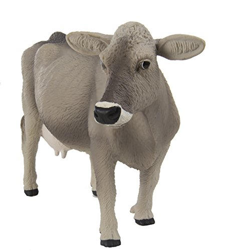 Foto 5 pulgar | Figura de Juguete Safari Ltd Farm Collection Vaca Suiza Marrón - Venta Internacional