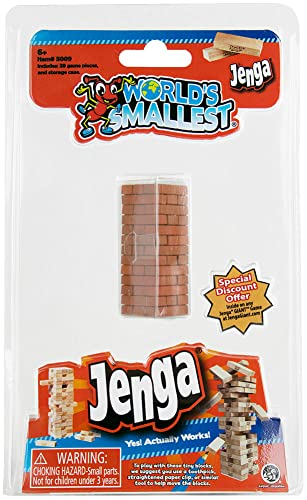 Foto 2 pulgar | El Jenga más Pequeño del Mundo Marrón - Venta Internacional