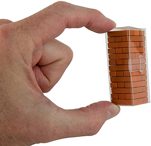 Foto 3 pulgar | El Jenga más Pequeño del Mundo Marrón - Venta Internacional