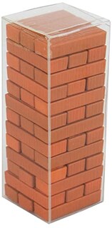 Foto 3 | El Jenga más Pequeño del Mundo Marrón - Venta Internacional