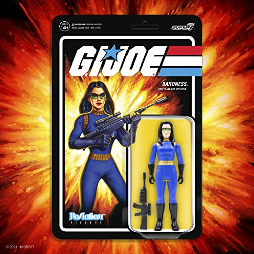 Foto 6 pulgar | Figura de Reacción Super7 G.i. Joe Baroness Wave 1a - Venta Internacional
