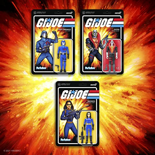 Foto 8 pulgar | Figura de Reacción Super7 G.i. Joe Baroness Wave 1a - Venta Internacional