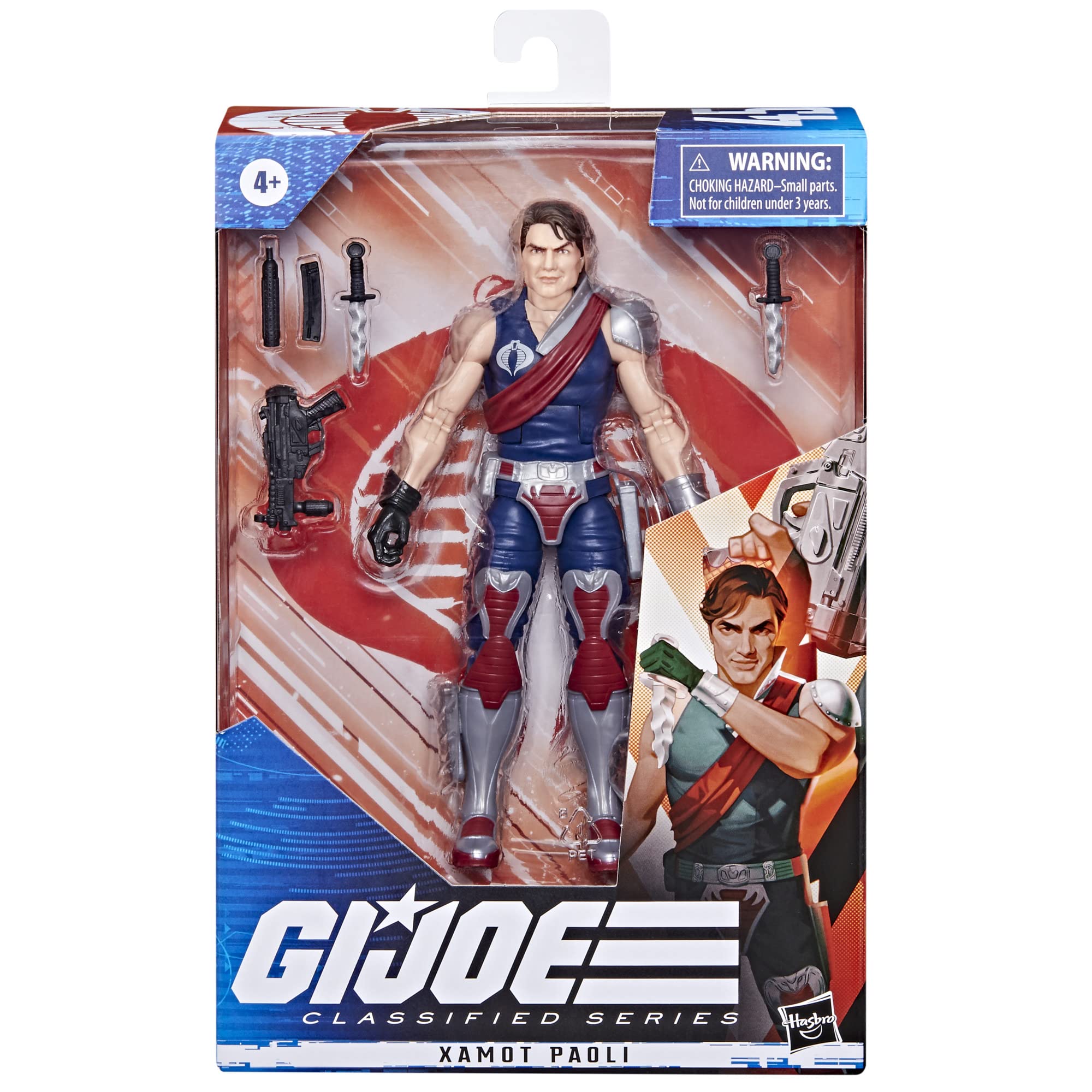 Foto 3 pulgar | Figura de Acción G.I. Joe Xamot Paoli 45 con Accesorios de 6 Pulgadas