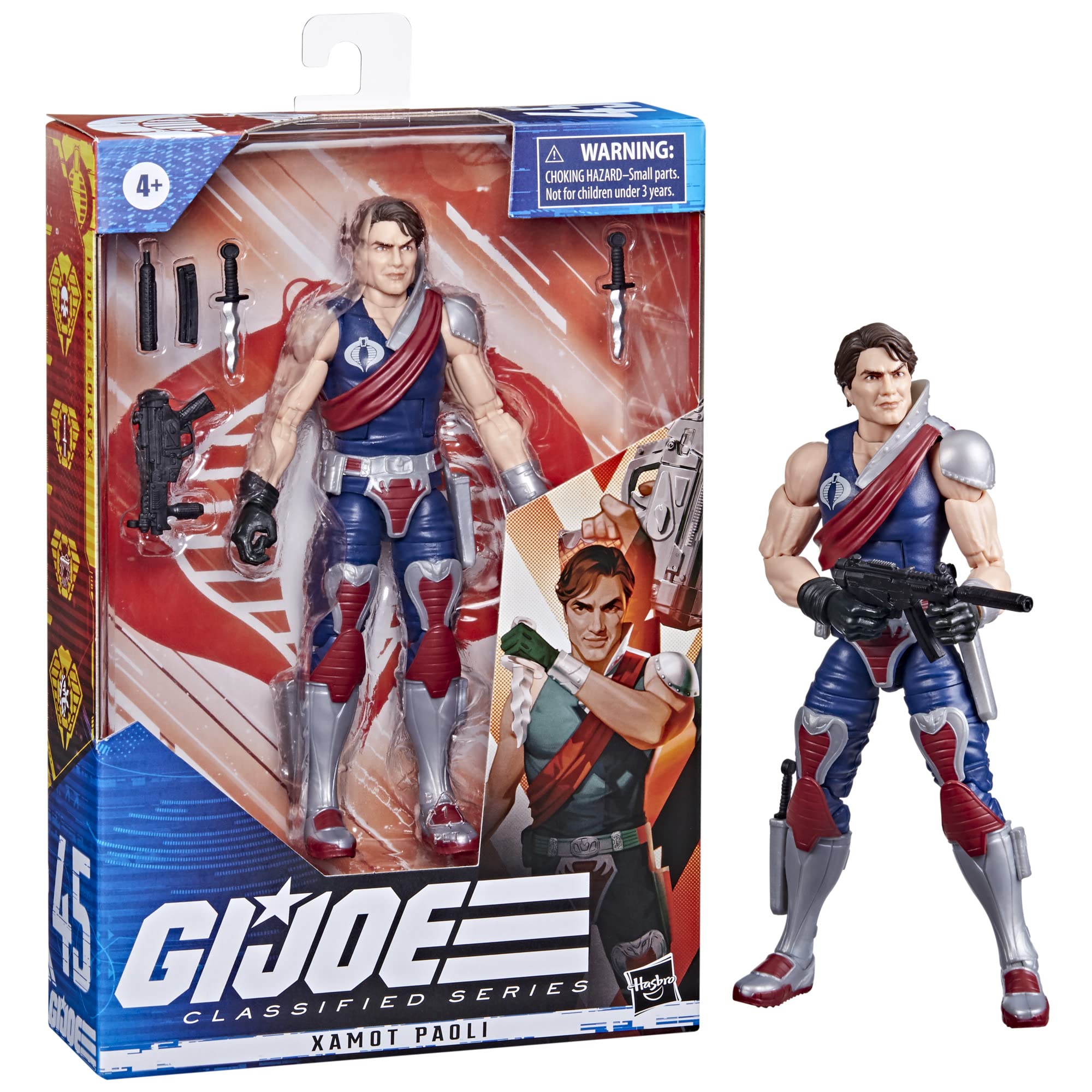 Foto 4 pulgar | Figura de Acción G.I. Joe Xamot Paoli 45 con Accesorios de 6 Pulgadas