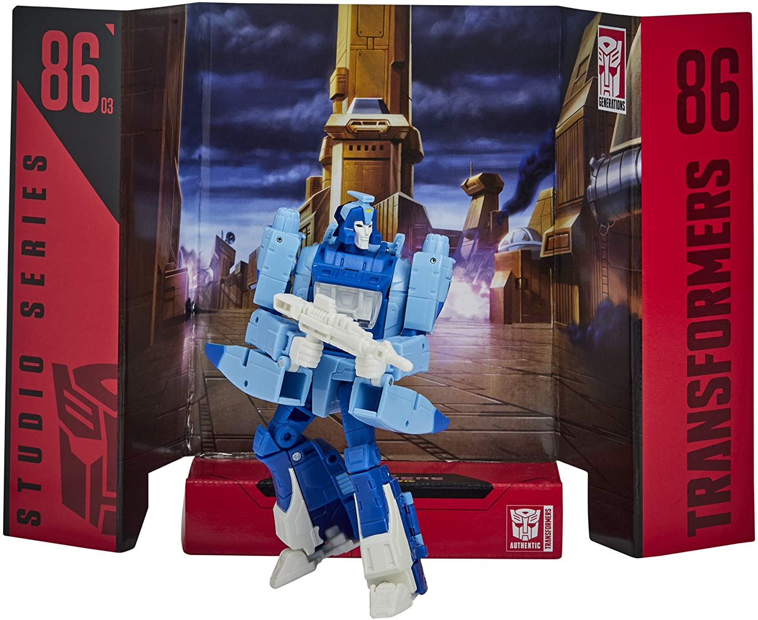 Foto 4 pulgar | Figura de Acción Transformers Studio Series 86-03 Blurr - Venta Internacional