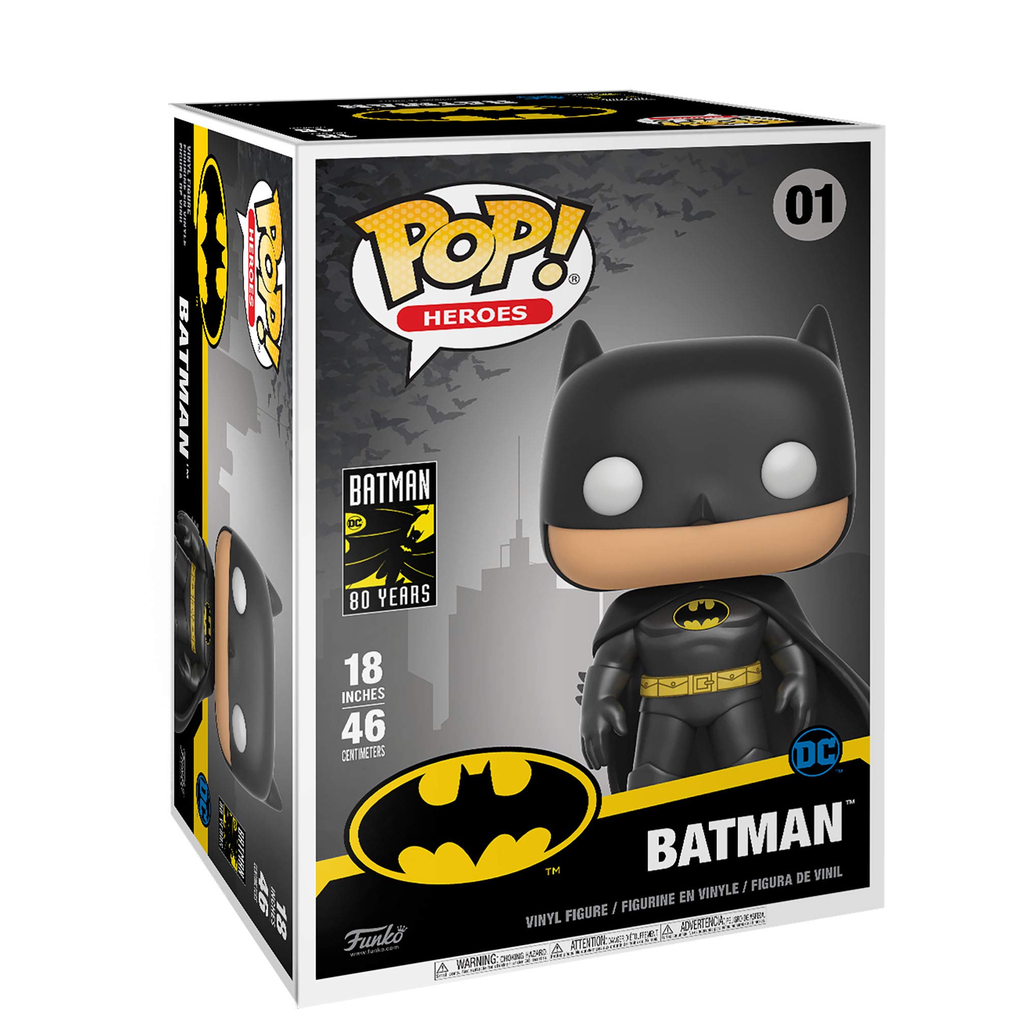 Foto 2 pulgar | Figura de Vinilo Funko Pop! Heroes: Dc Batman 45 Cm - 18 Pulgadas - Venta Internacional