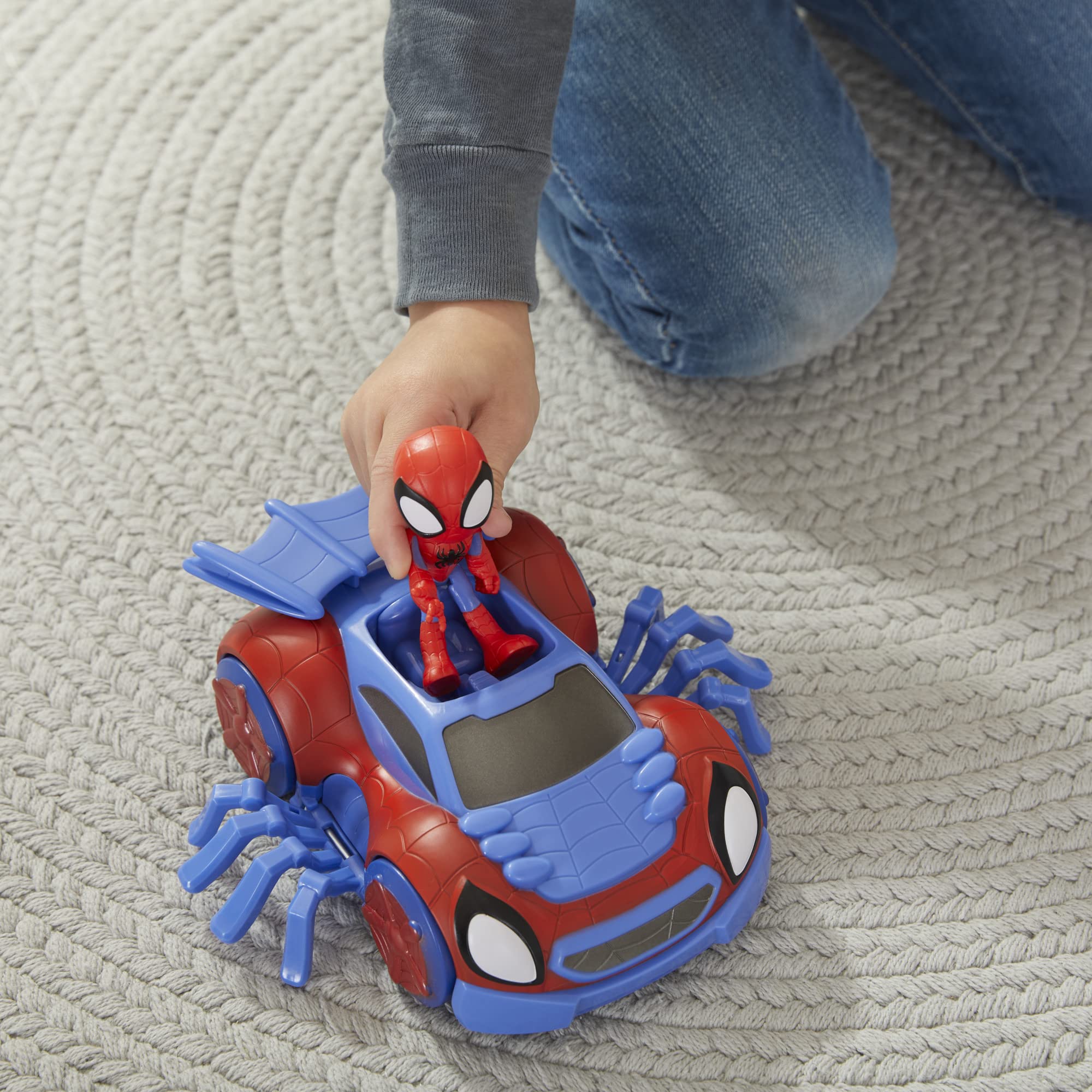 Foto 4 pulgar | Figura de Acción Spidey And His Amazing Friends Spider-Man-Venta Internacional