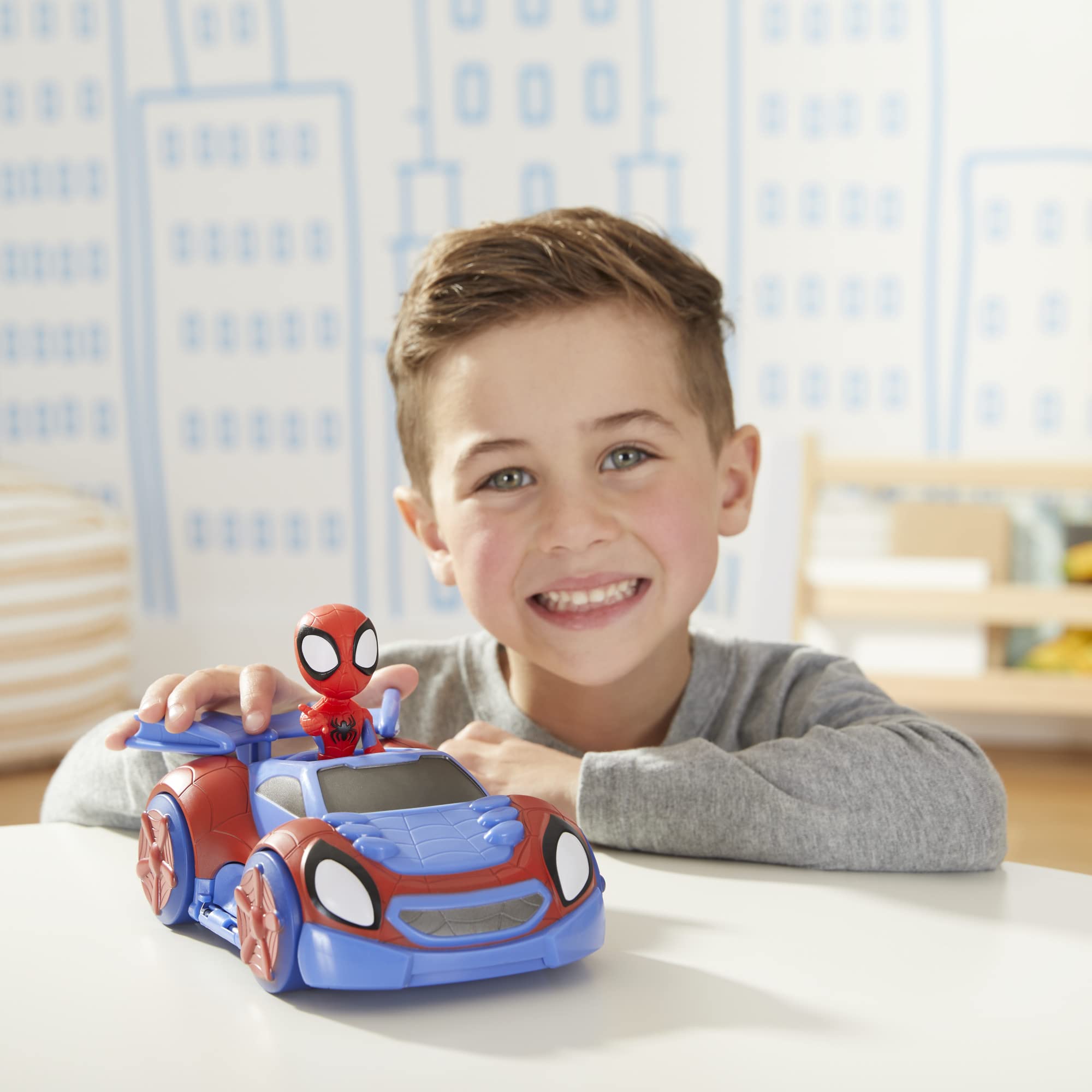 Foto 5 | Figura de Acción Spidey And His Amazing Friends Spider-Man-Venta Internacional