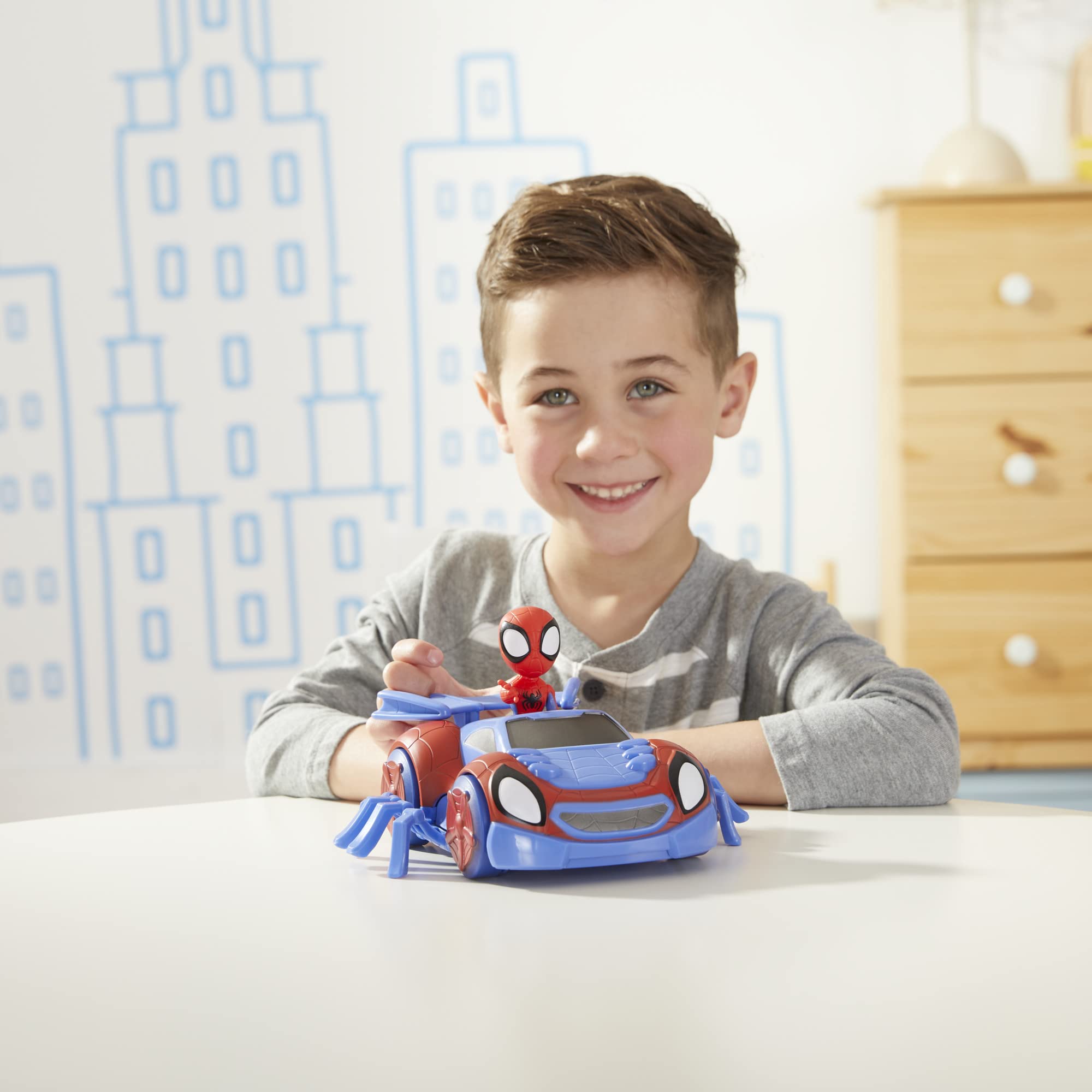 Foto 8 pulgar | Figura de Acción Spidey And His Amazing Friends Spider-Man-Venta Internacional