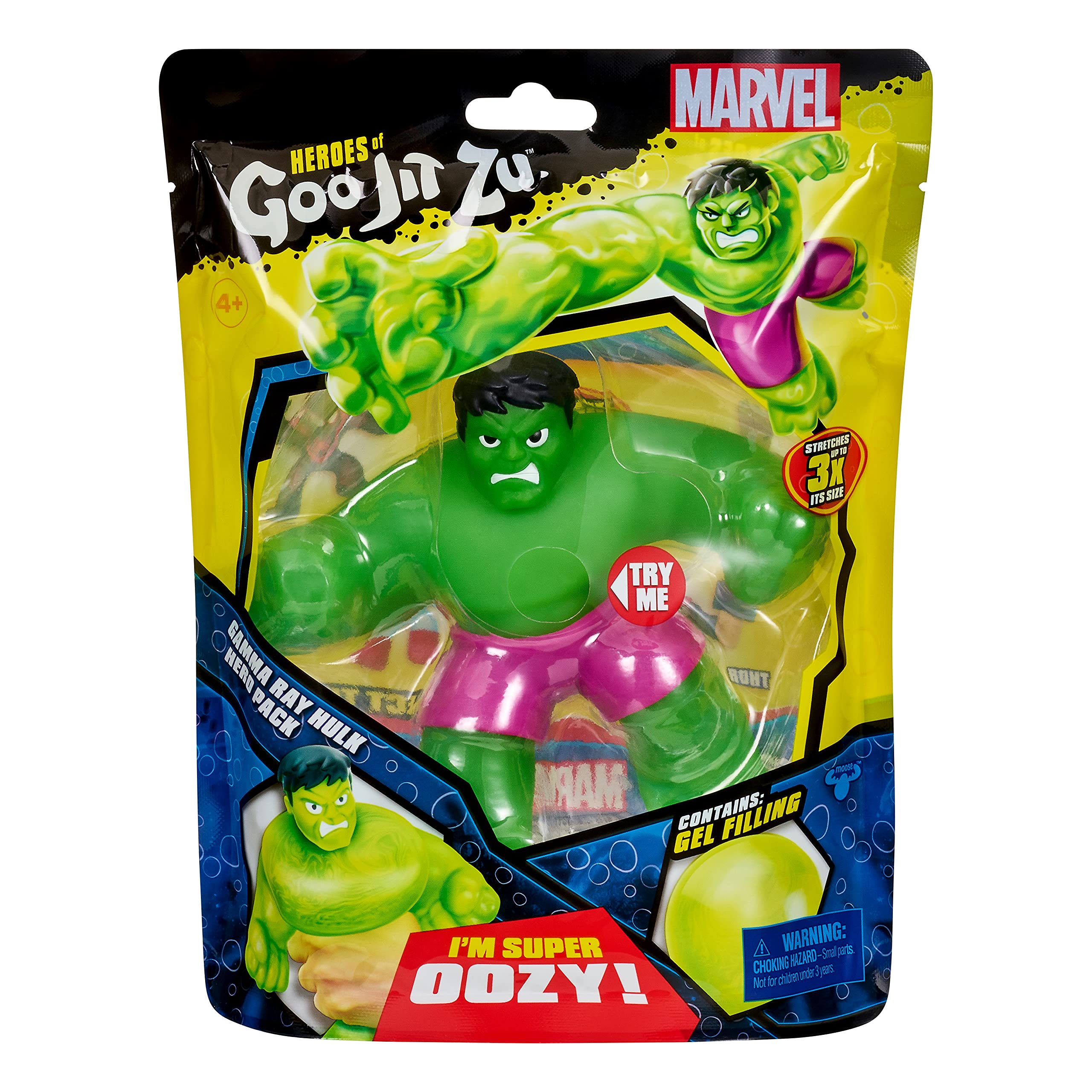 Foto 3 pulgar | Figura de Acción Heroes Of Goo Jit Zu Marvel Gamma Ray Hulk - Venta Internacional