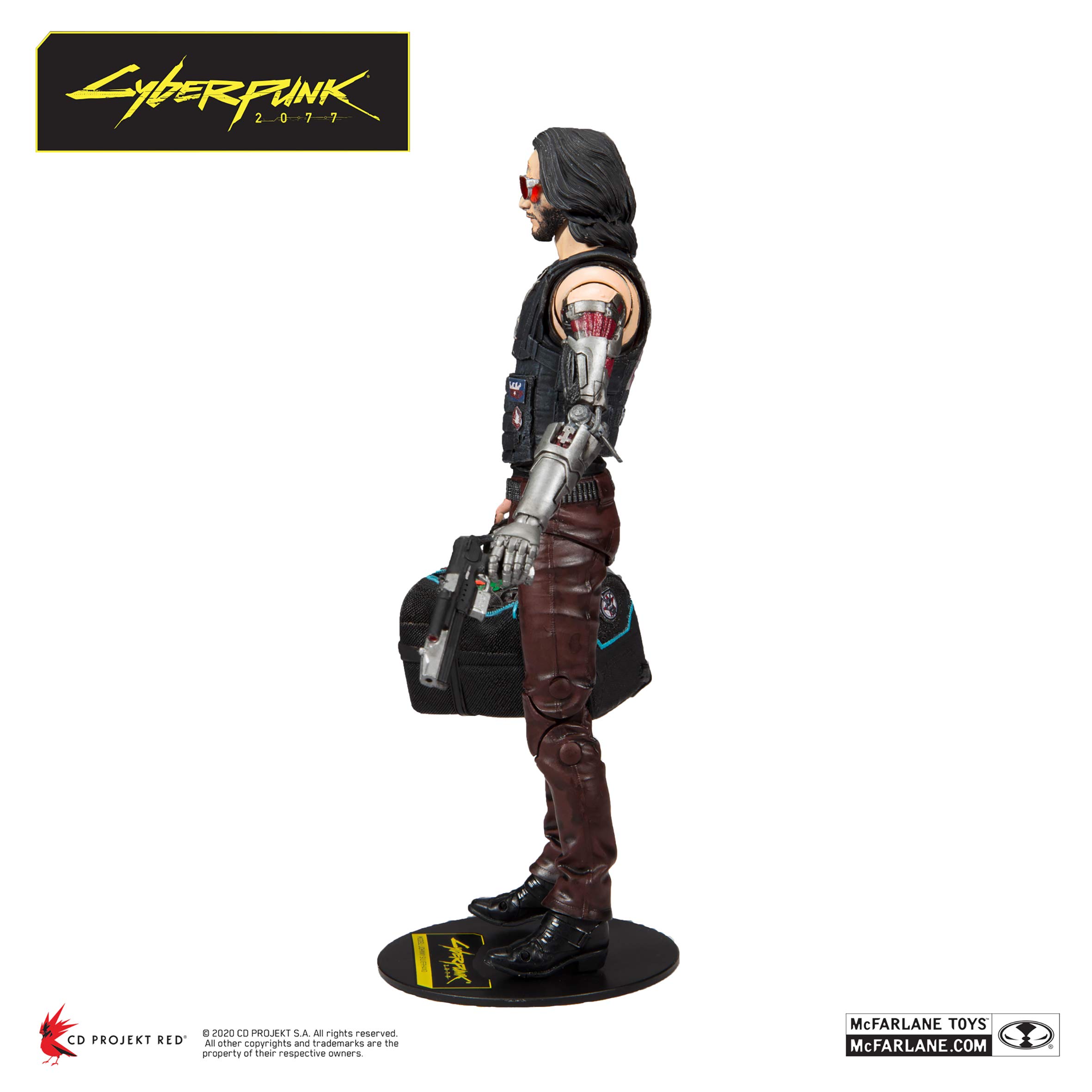 Foto 3 pulgar | Figura de Acción Mcfarlane Toys Cyberpunk 2077 Johnny Silverhand - Venta Internacional