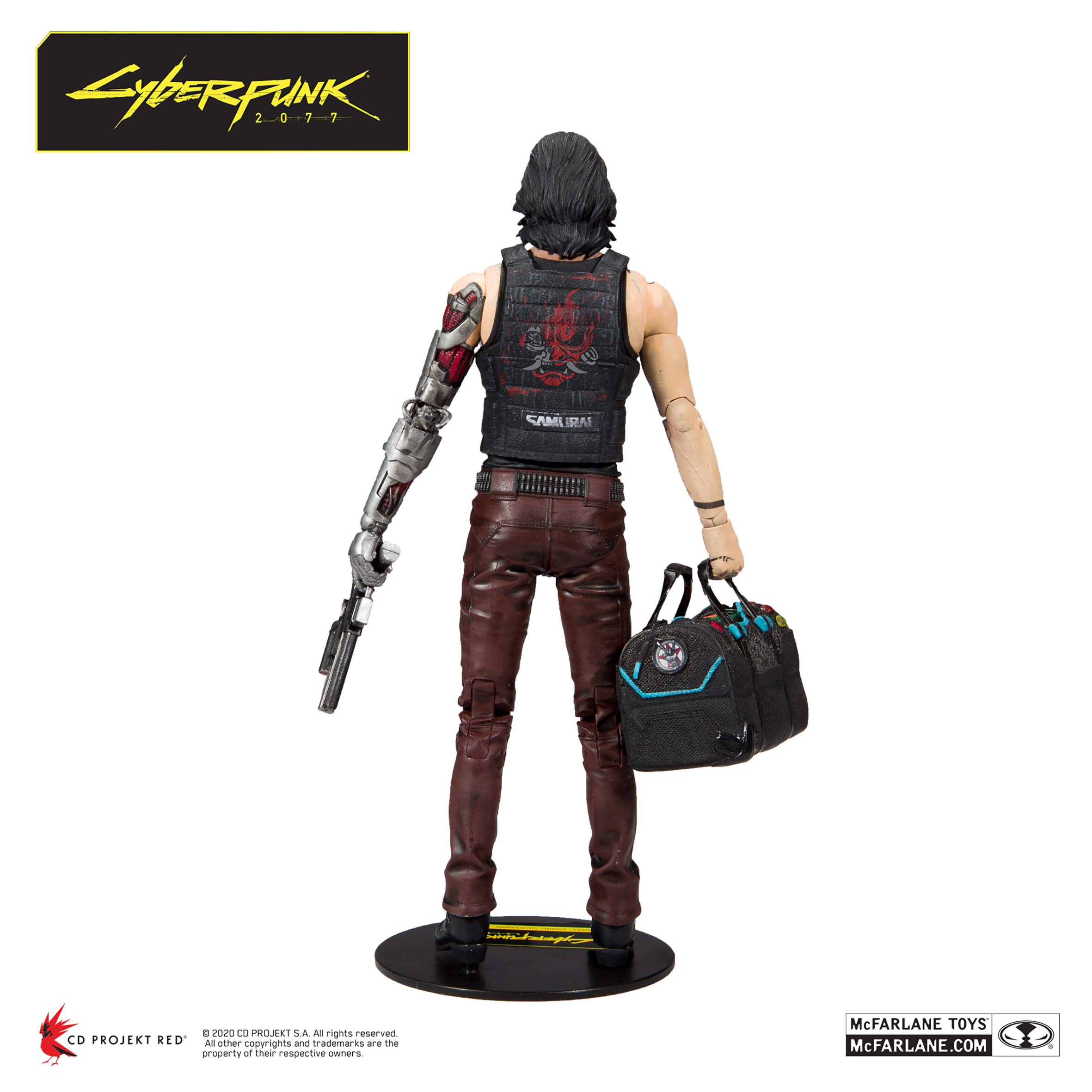Foto 4 pulgar | Figura de Acción Mcfarlane Toys Cyberpunk 2077 Johnny Silverhand - Venta Internacional