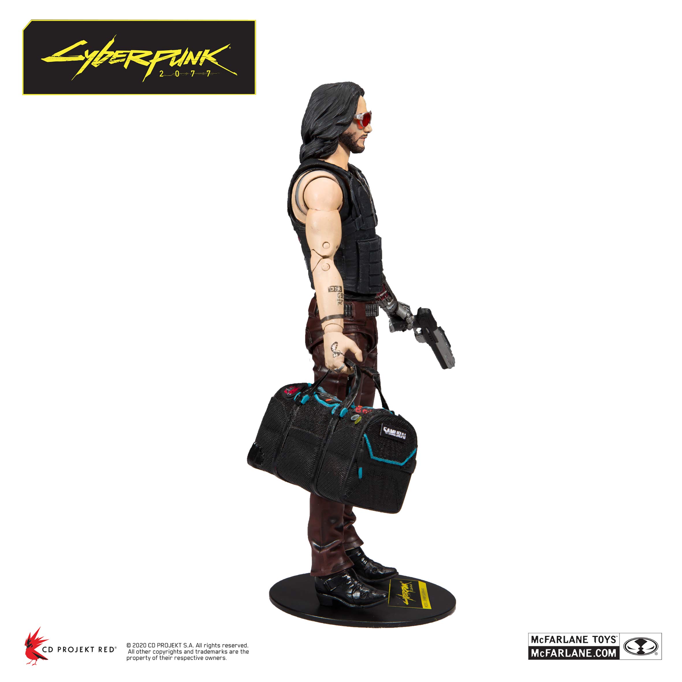 Foto 5 pulgar | Figura de Acción Mcfarlane Toys Cyberpunk 2077 Johnny Silverhand - Venta Internacional