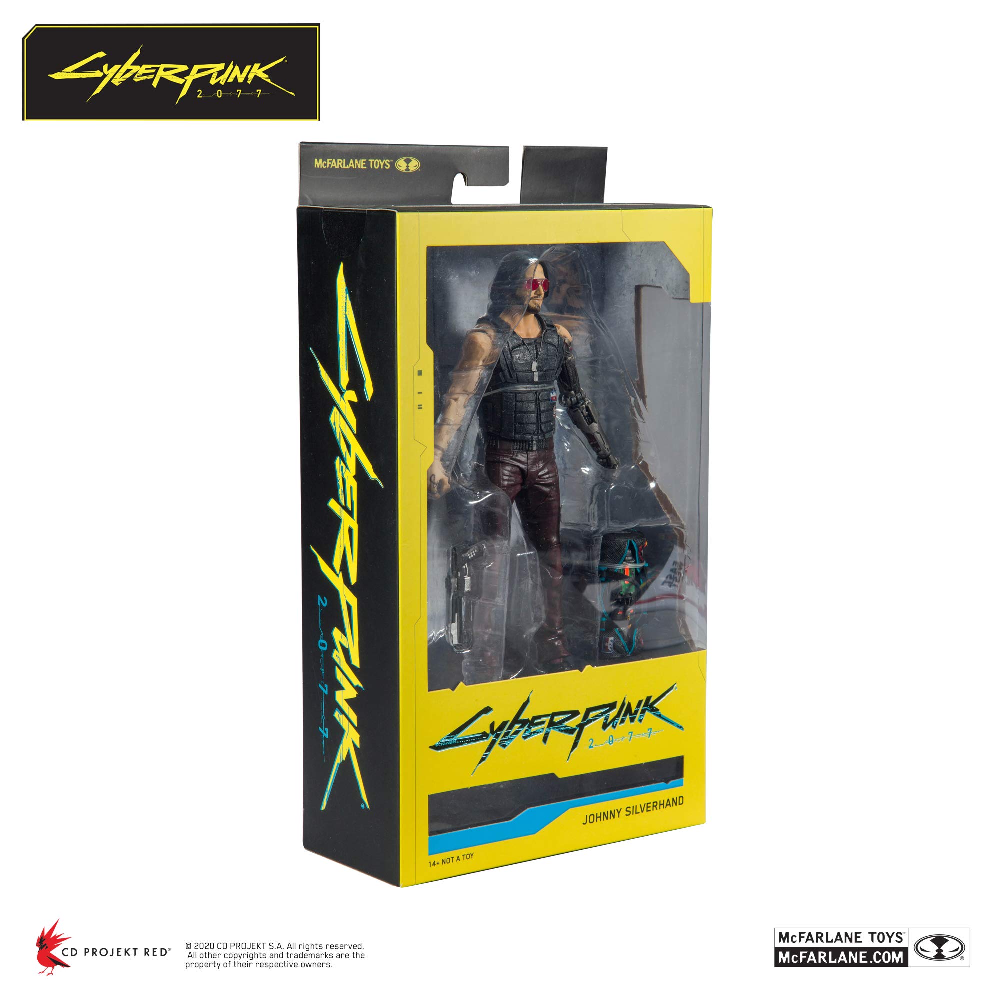 Foto 6 | Figura de Acción Mcfarlane Toys Cyberpunk 2077 Johnny Silverhand - Venta Internacional