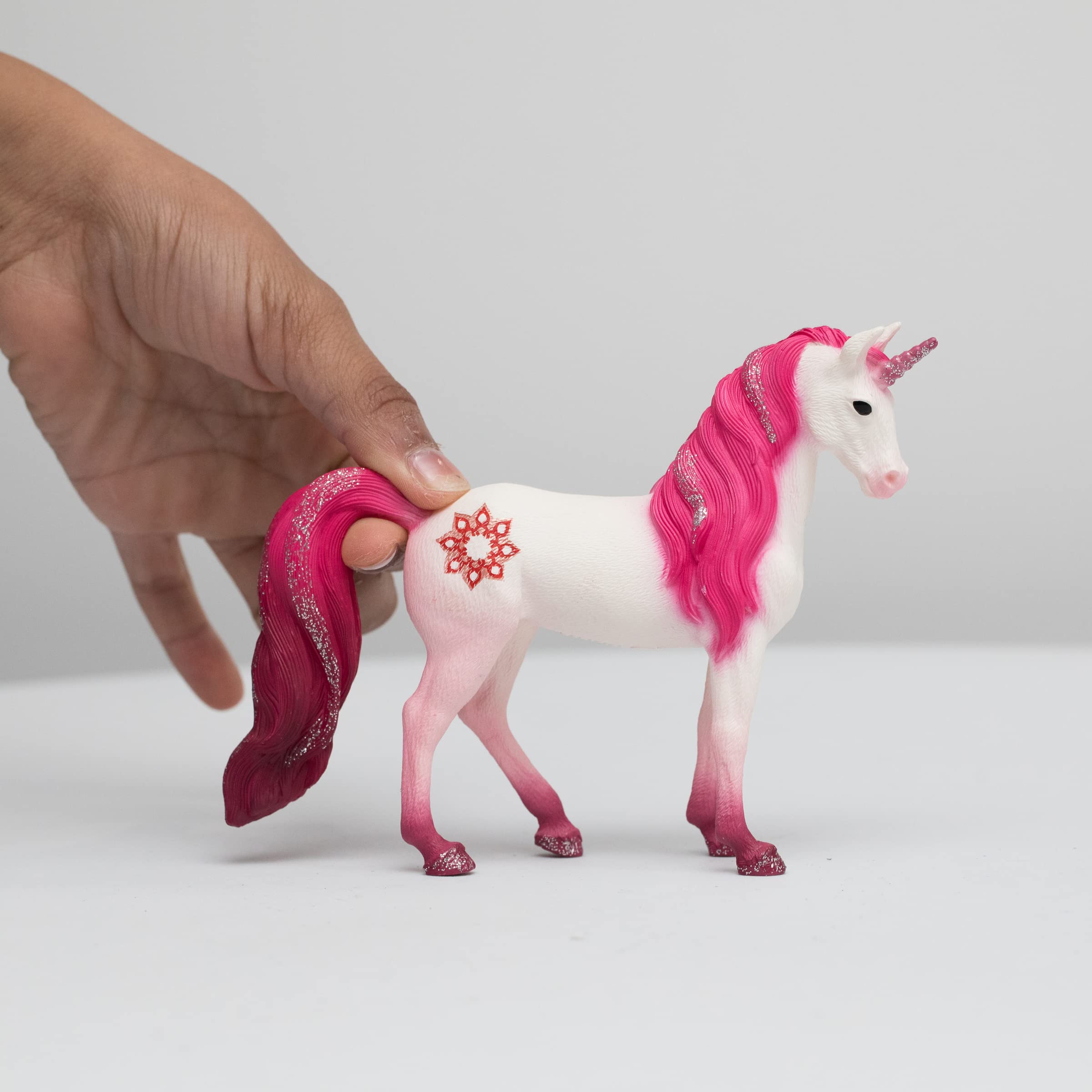 Foto 3 | Figura de Unicornio Schleich Bayala Mandala Rosa - Venta Internacional