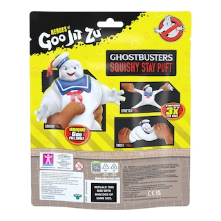 Foto 5 | Figura de Acción Heroes Of Goo Jit Zu Ghostbusters Squishy Stay Puft - Venta Internacional