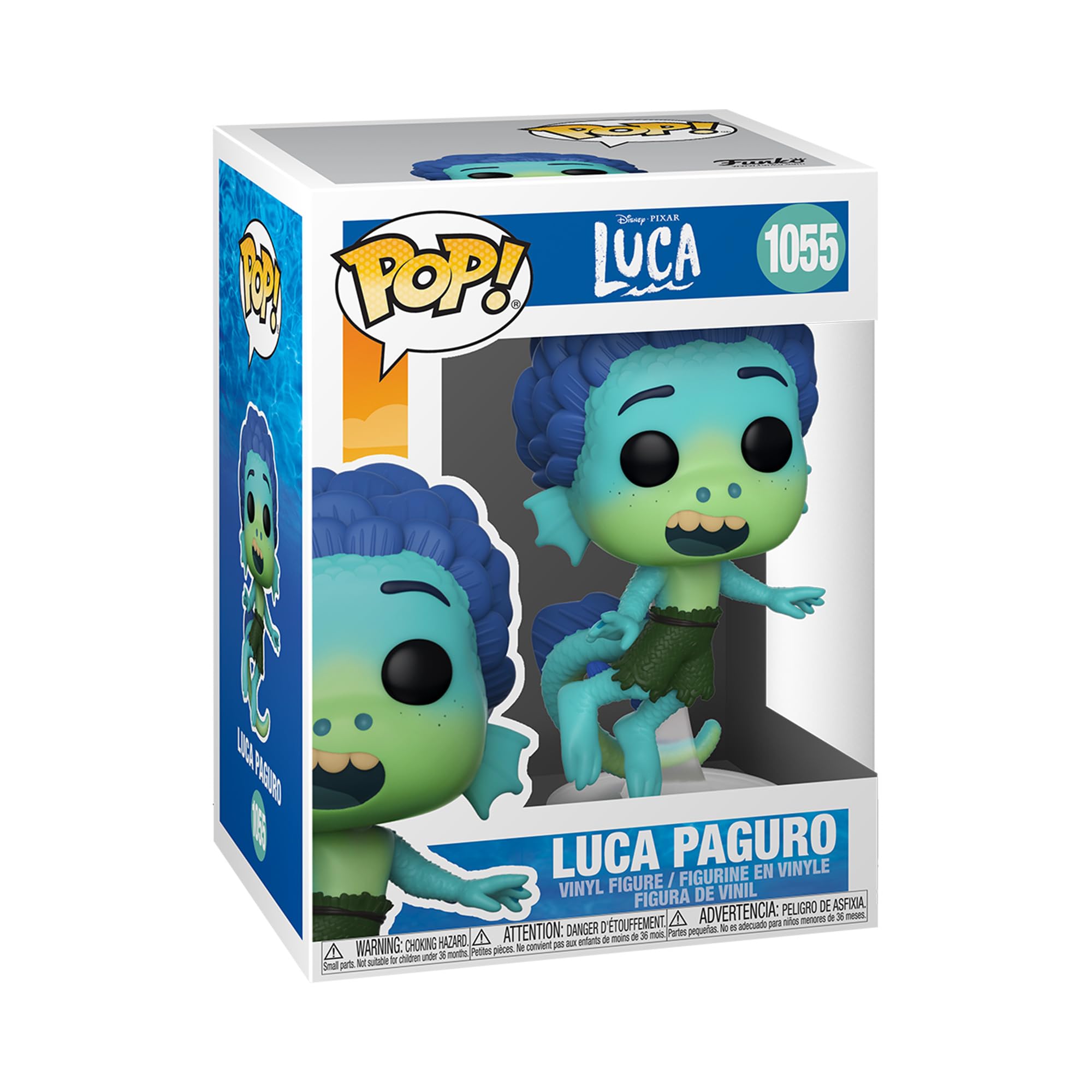 Foto 1 | Figura de Vinilo Funko Pop Disney Luca Sea Monster - Venta Internacional