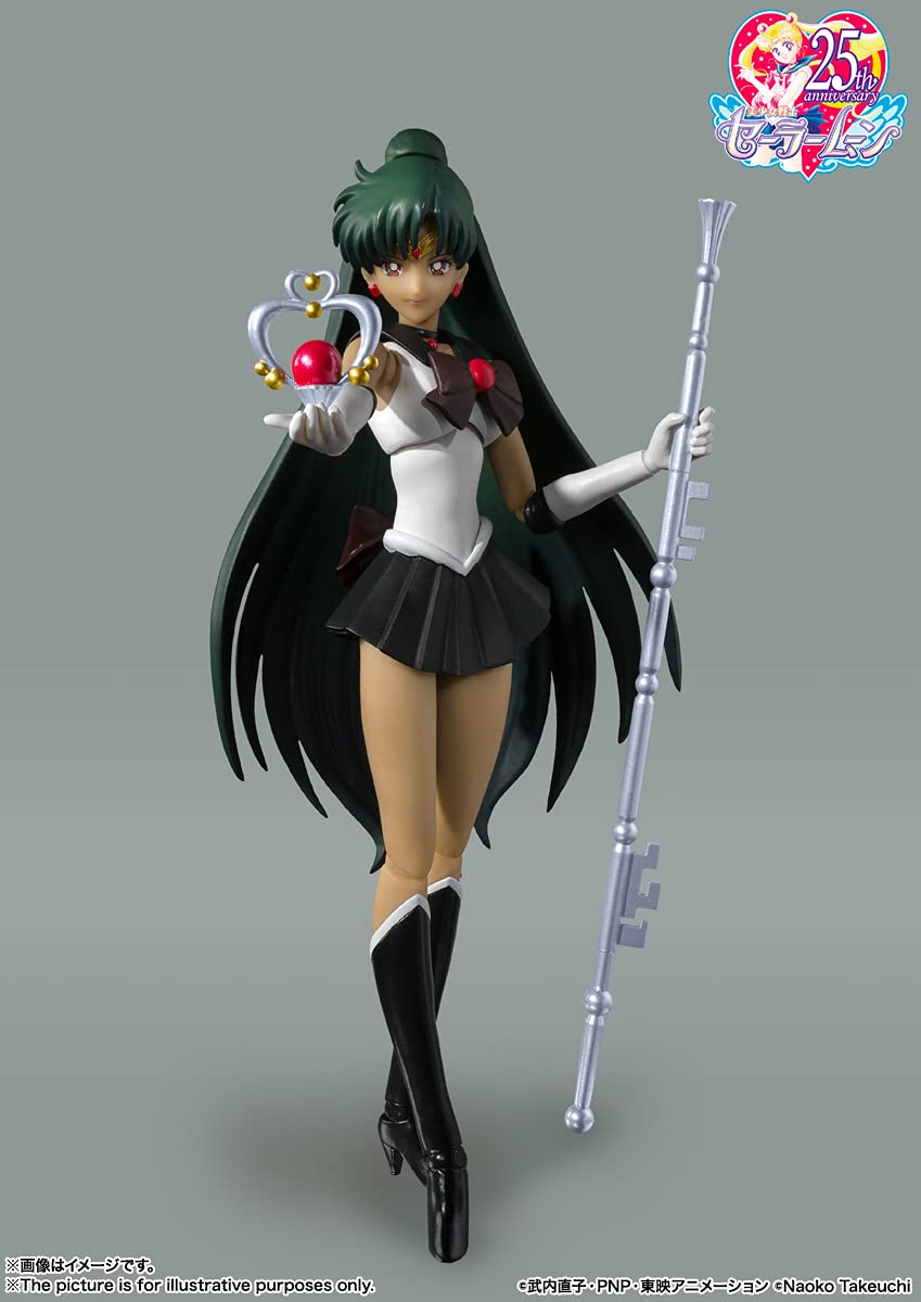 Foto 4 pulgar | Figura de Acción Tamashii Nations S.h.figuarts Sailor Pluto - Venta Internacional