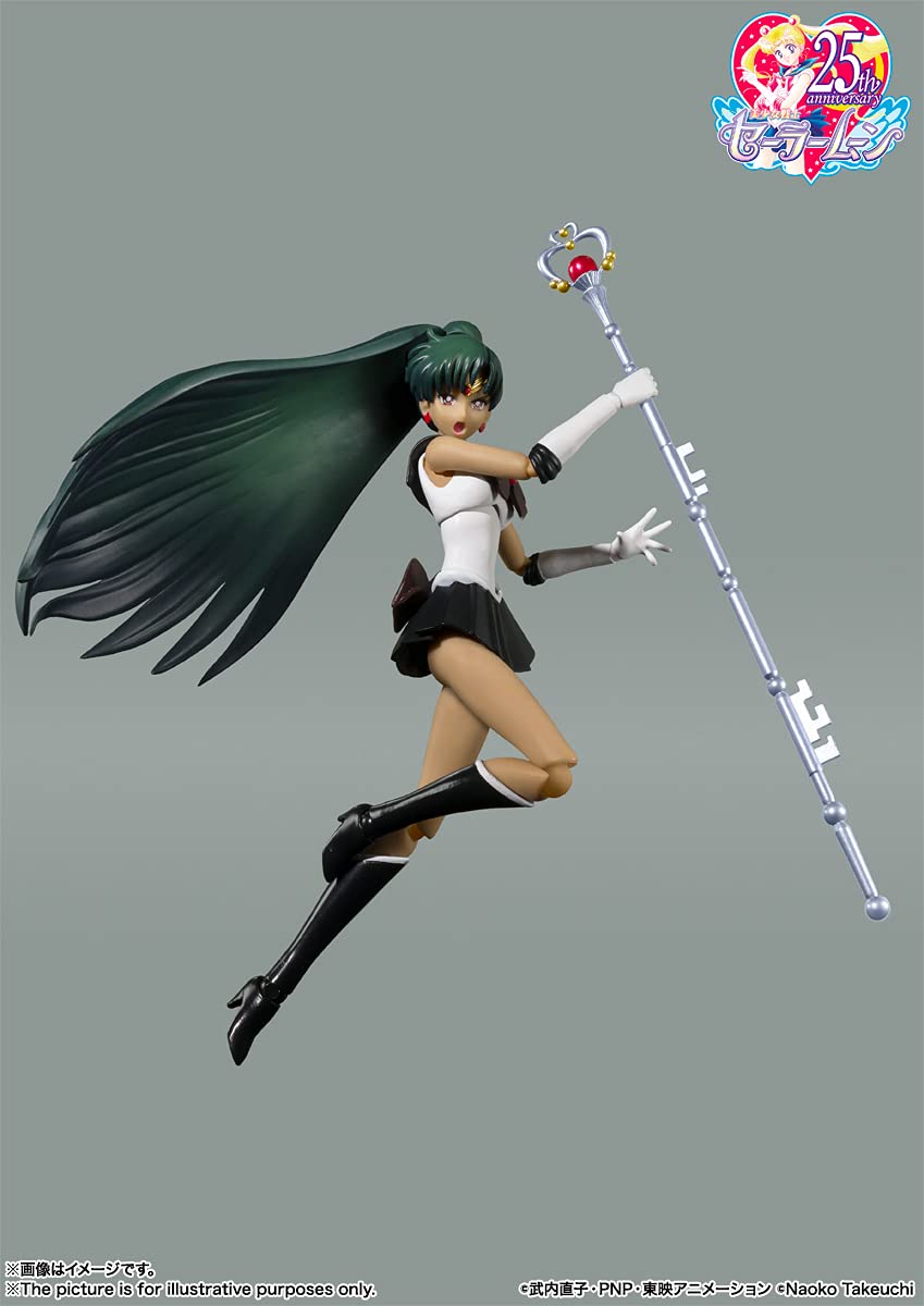 Foto 5 pulgar | Figura de Acción Tamashii Nations S.h.figuarts Sailor Pluto - Venta Internacional