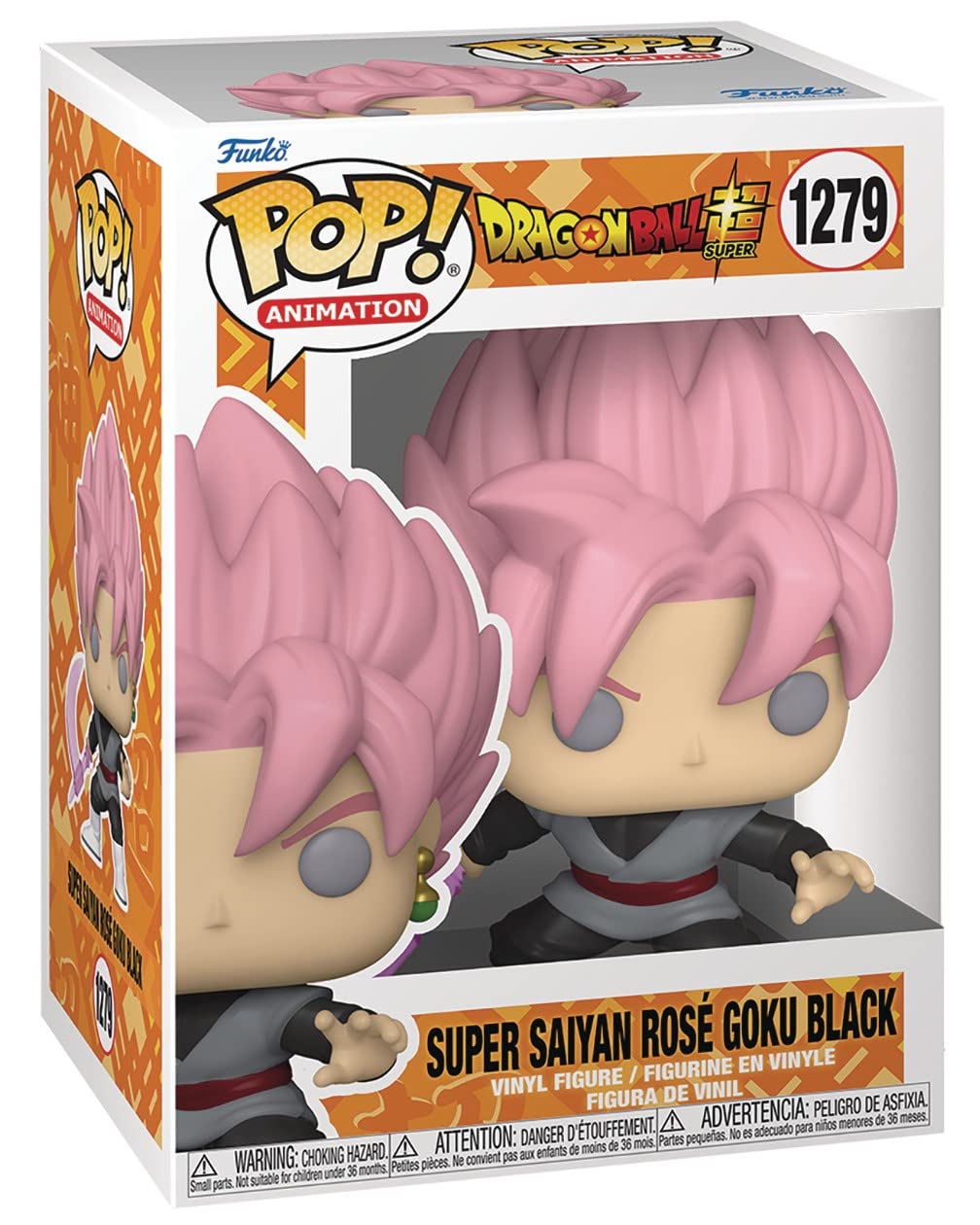Foto 4 pulgar | Figura de Vinilo Pop Dragon Ball Super Saiyan Rose Goku - Venta Internacional