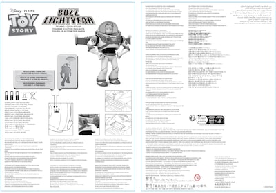 Foto 6 | Figura De Acción Oficial De Disney Store De Buzz Lightyear Toy Story - Venta Internacional