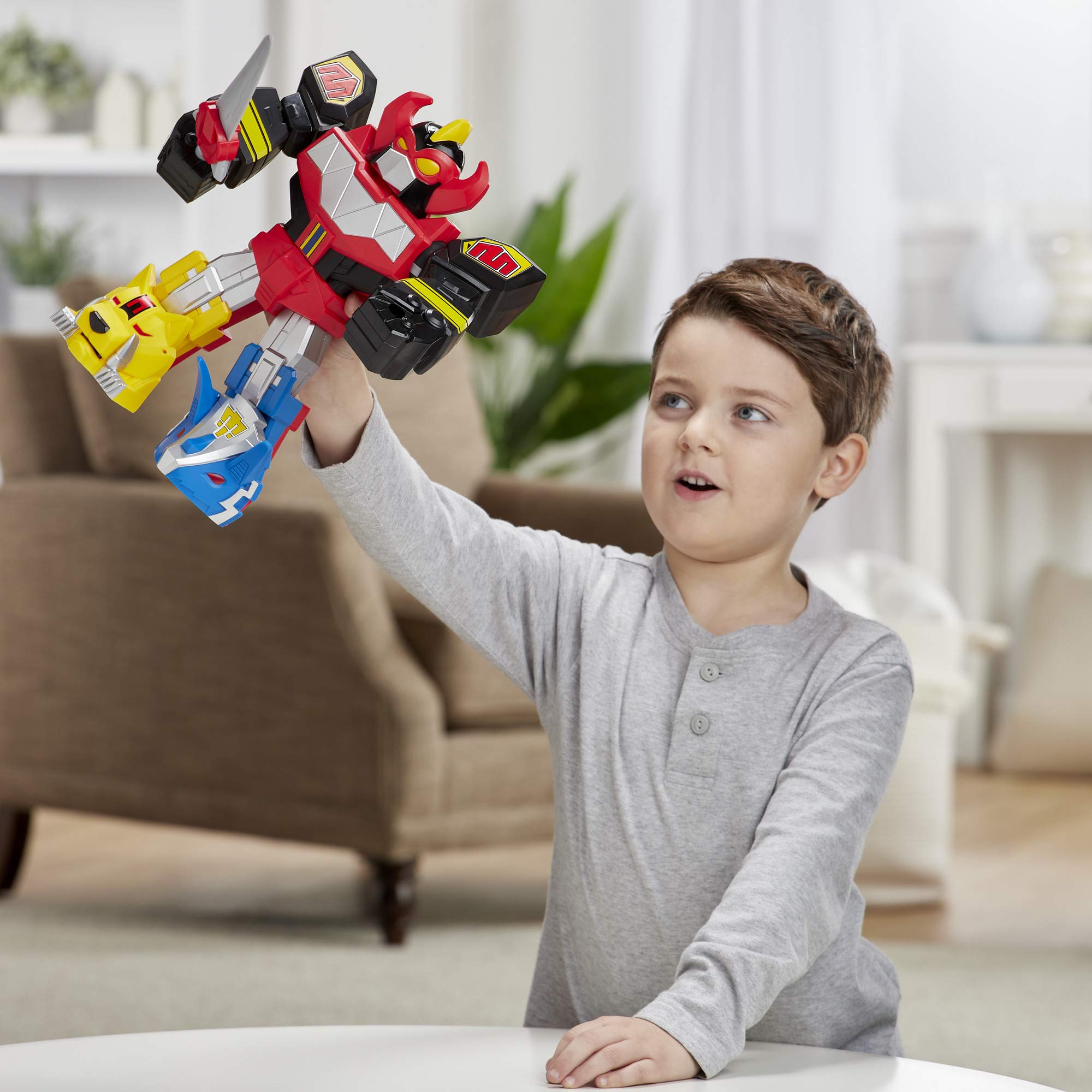 Foto 5 | Figura de Acción Power Rangers Playskool Heroes Megazord - Venta Internacional