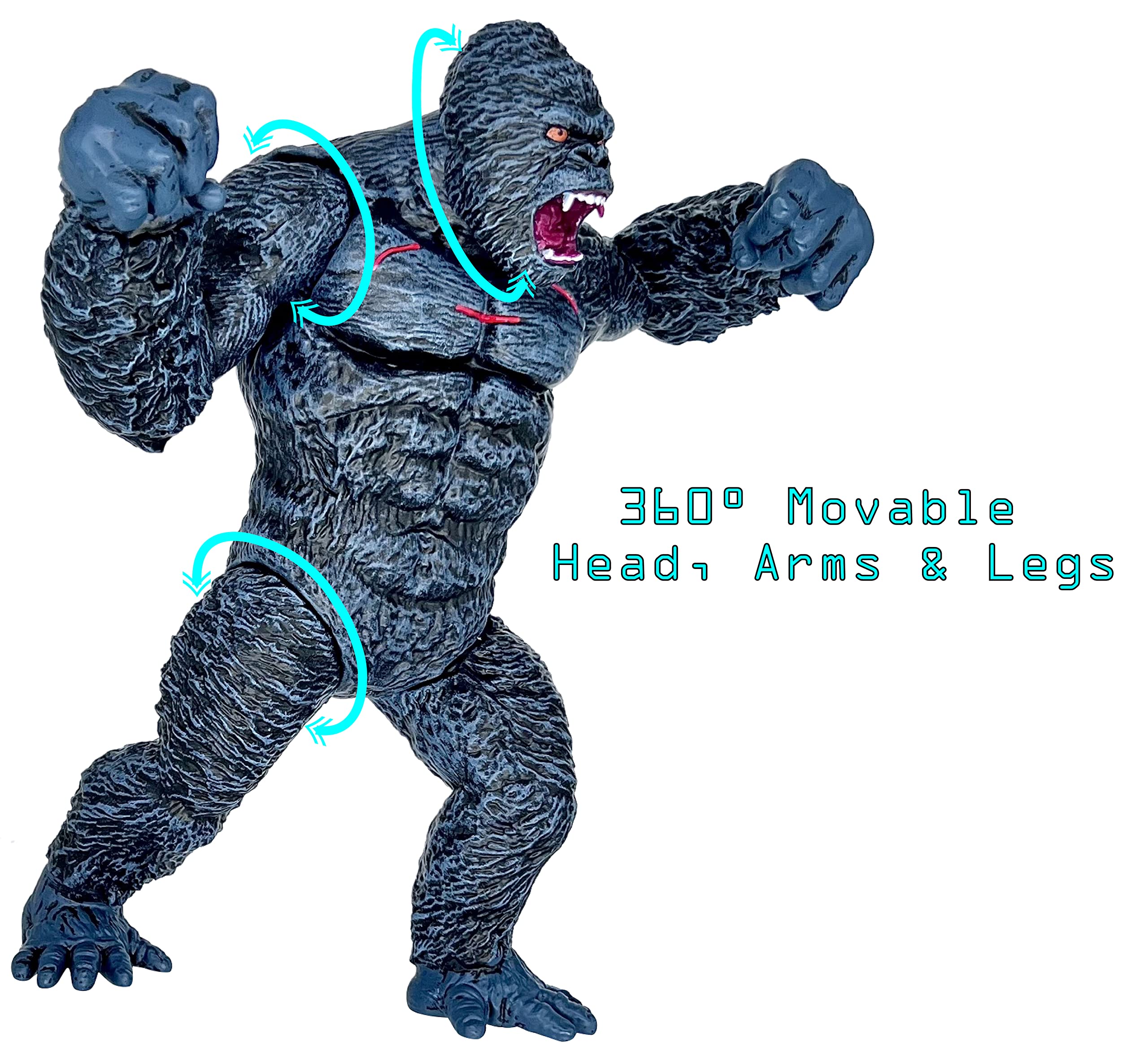 Foto 4 | Figura de Acción TwCare King Kong 28 cm - Venta Internacional