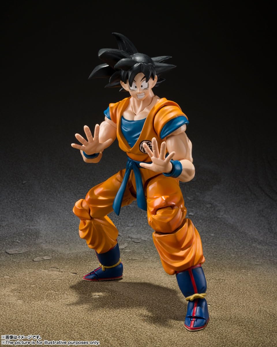 Foto 3 pulgar | Figura de Acción Tamashii Nations Dragon Ball Super Goku - Venta Internacional