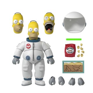 Foto 1 | Figura de Acción Super7 The Simpsons Ultimates! ¡homero Del Espacio Profundo! - Venta Internacional