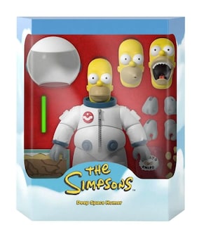 Foto 3 | Figura de Acción Super7 The Simpsons Ultimates! ¡homero Del Espacio Profundo! - Venta Internacional