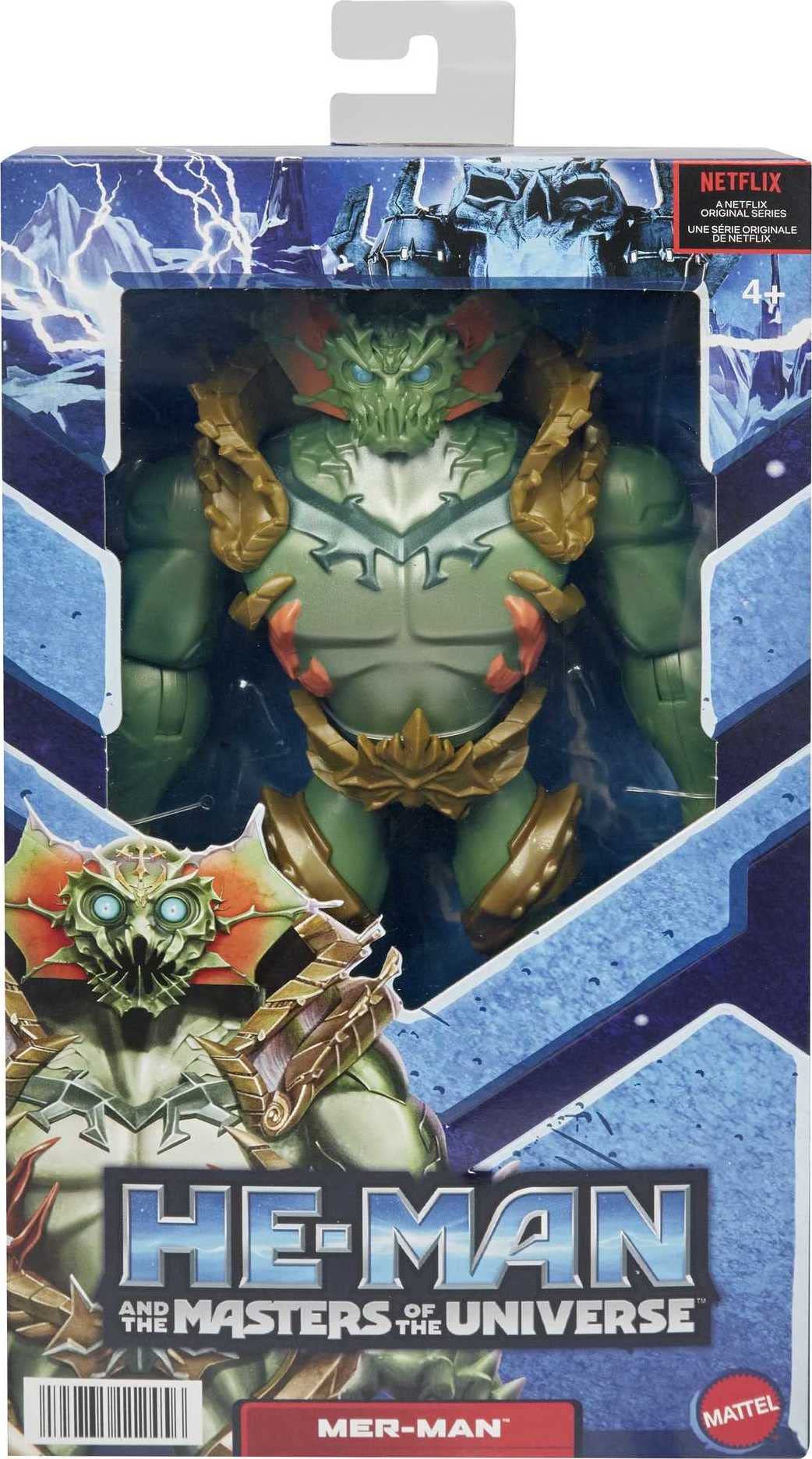 Foto 6 | Figura De Acción Masters Of The Universe He-man Mer-man - Venta Internacional