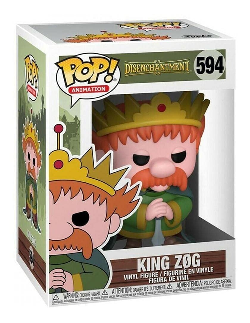 Foto 5 pulgar | Figura Funko Pop! Animación: Disenchantment King Zog - Venta Internacional