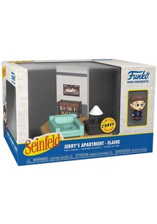 Foto 3 | Figura Funko Mini Moments Seinfeld Elaine con Chase - Venta Internacional