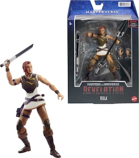 Foto 1 | Figura De Acción Masters Of The Universe Revelation Teela - Venta Internacional