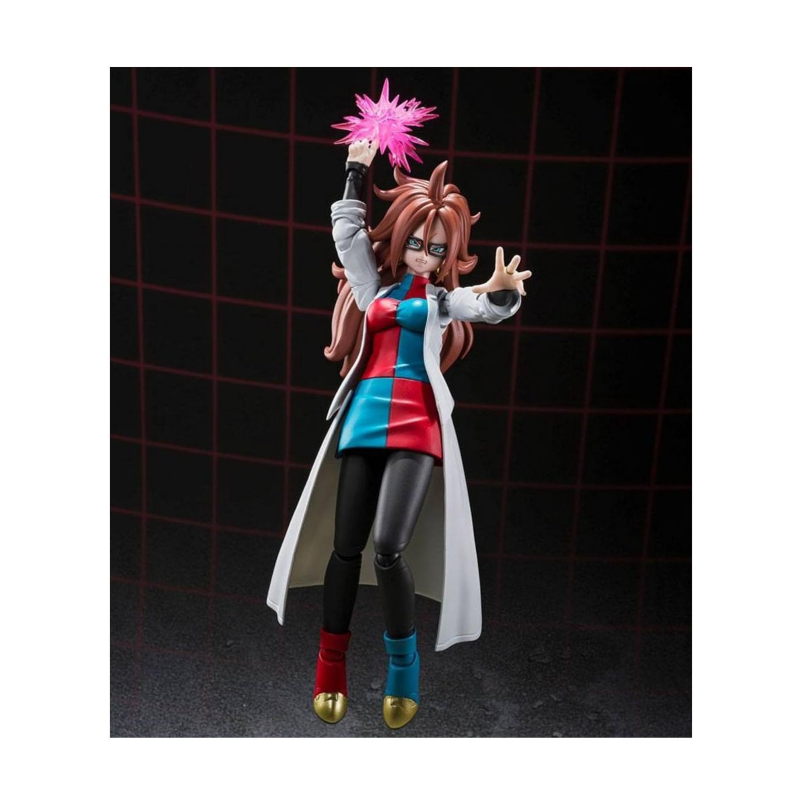 Foto 3 pulgar | Figura Bandai Tamashii Nations Dragon Ball Fighterz Android 21 S.H. Figuarts 15 cm - Venta Internacional