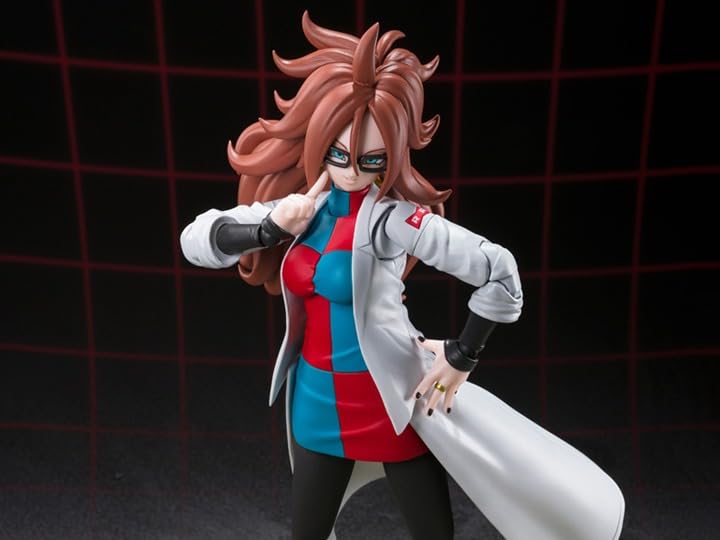 Foto 5 pulgar | Figura Bandai Tamashii Nations Dragon Ball Fighterz Android 21 S.H. Figuarts 15 cm - Venta Internacional