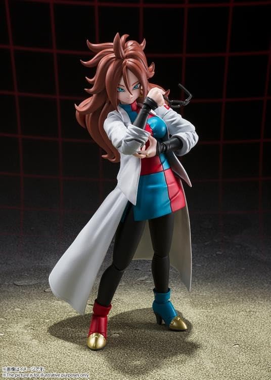 Foto 6 pulgar | Figura Bandai Tamashii Nations Dragon Ball Fighterz Android 21 S.H. Figuarts 15 cm - Venta Internacional