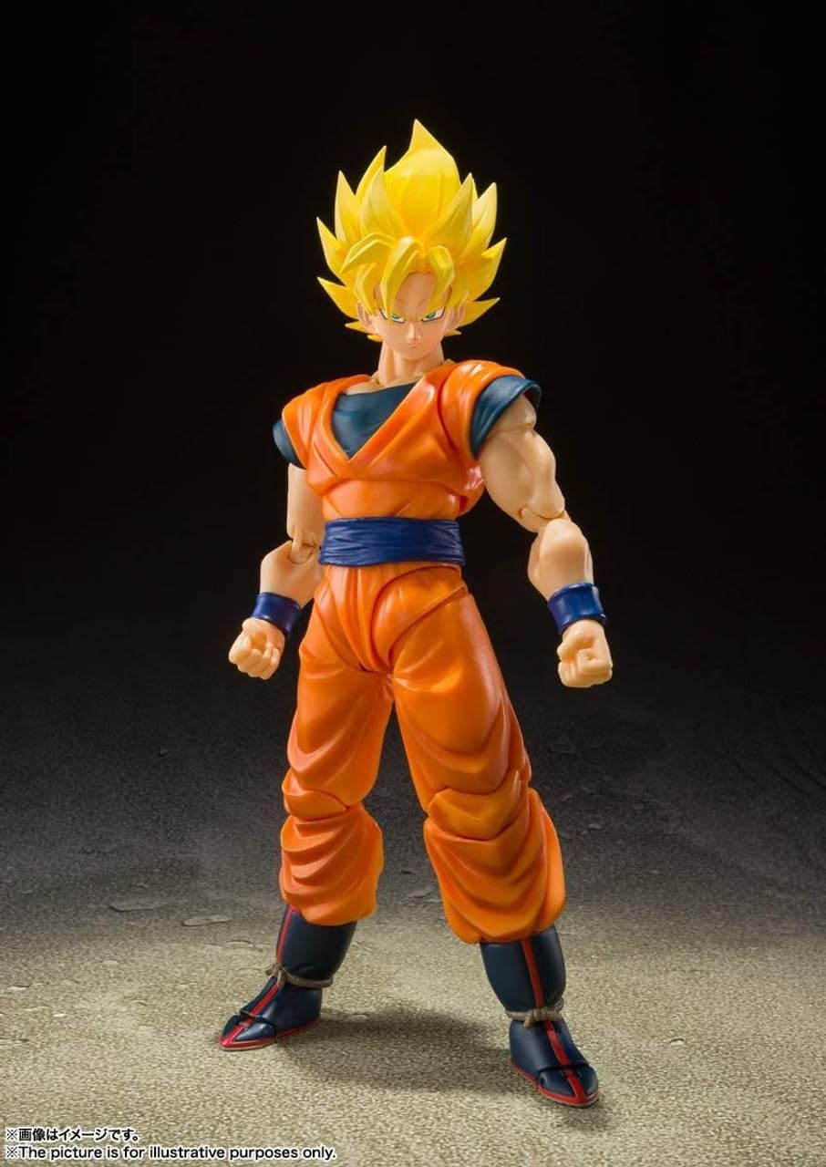 Foto 3 pulgar | Figura de Acción Tamashii Nations Dragon Ball Z Son Goku - Venta Internacional