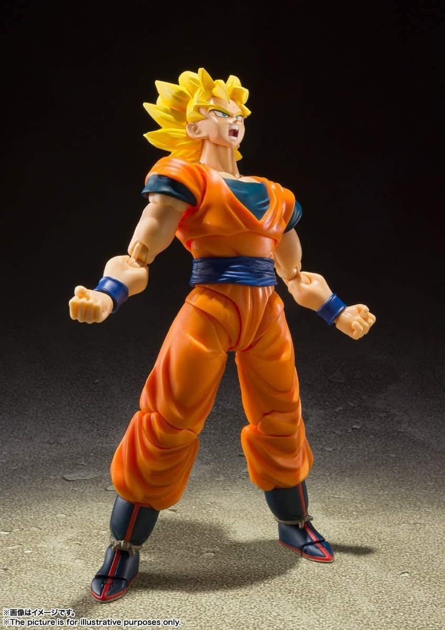 Foto 4 pulgar | Figura de Acción Tamashii Nations Dragon Ball Z Son Goku - Venta Internacional