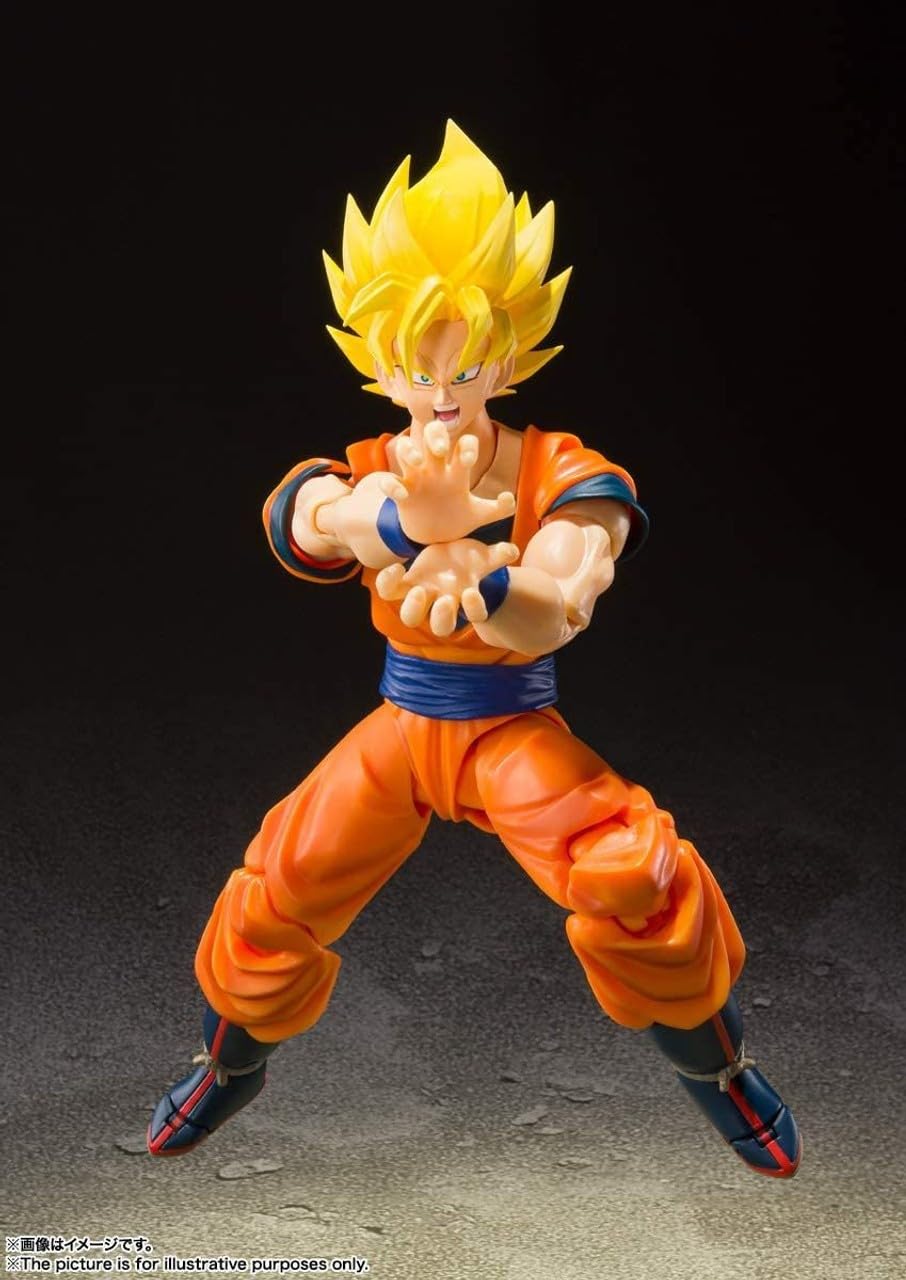 Foto 6 pulgar | Figura de Acción Tamashii Nations Dragon Ball Z Son Goku - Venta Internacional