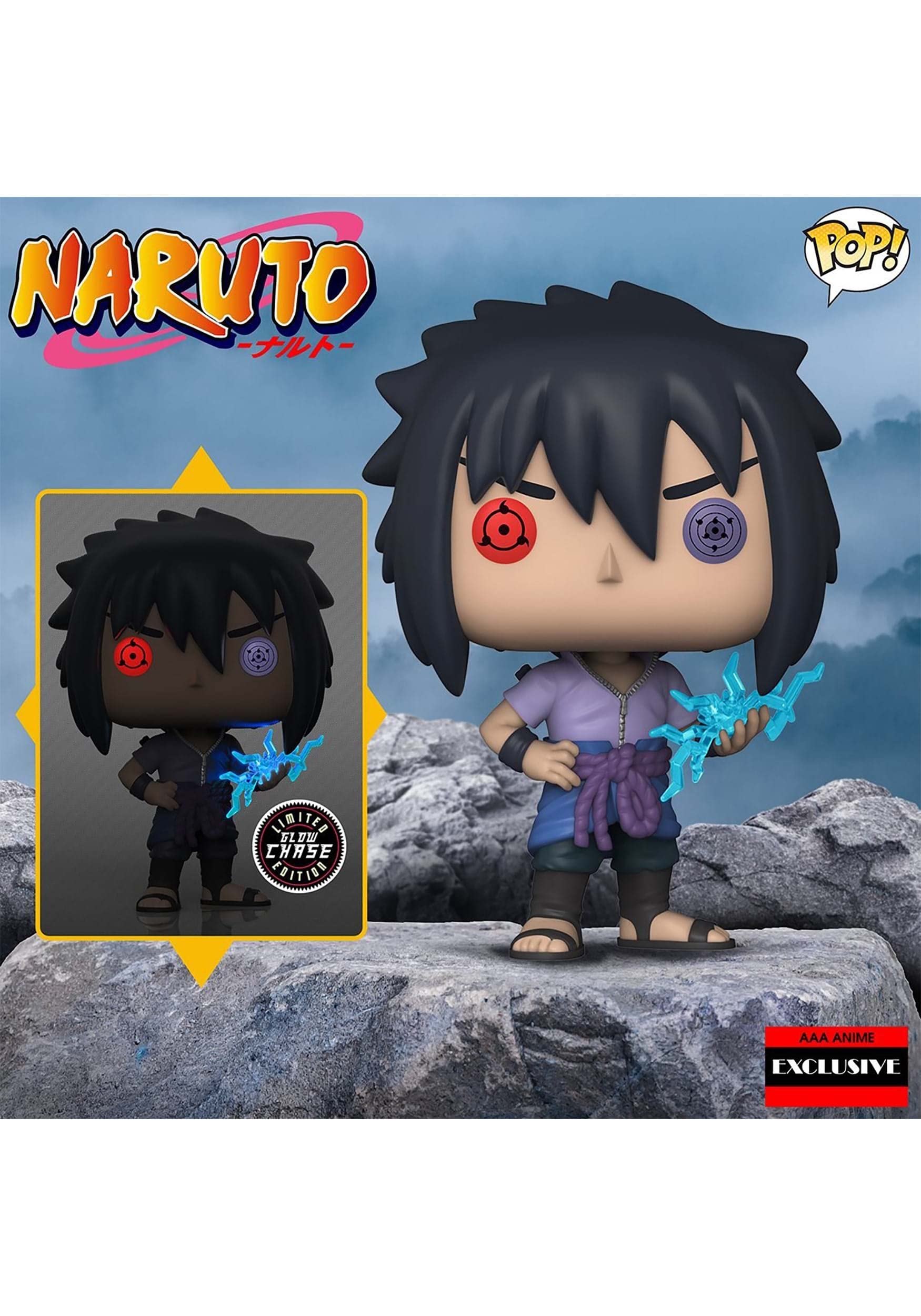 Foto 3 pulgar | Figura Funko Naruto Shippuden Sasuke Uchiha - Venta Internacional