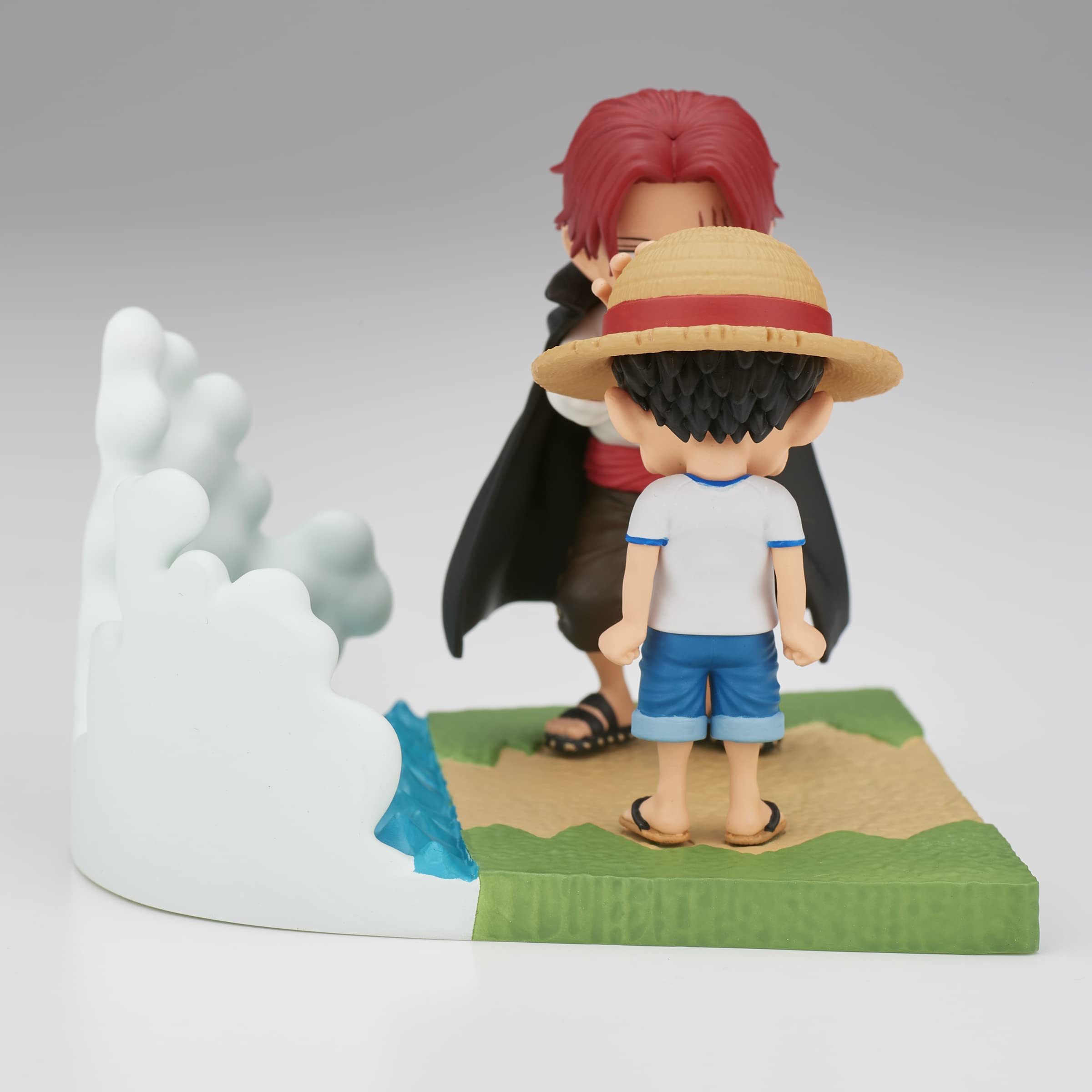 Foto 3 pulgar | Figura Coleccionable Banpresto One Piece Log Stories Luffy & Shanks - Venta Internacional