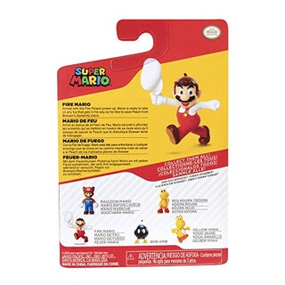 Foto 7 | Figura de Acción de Juguete Coleccionable Super Mario Fire Tipping Hat M - Venta Internacional
