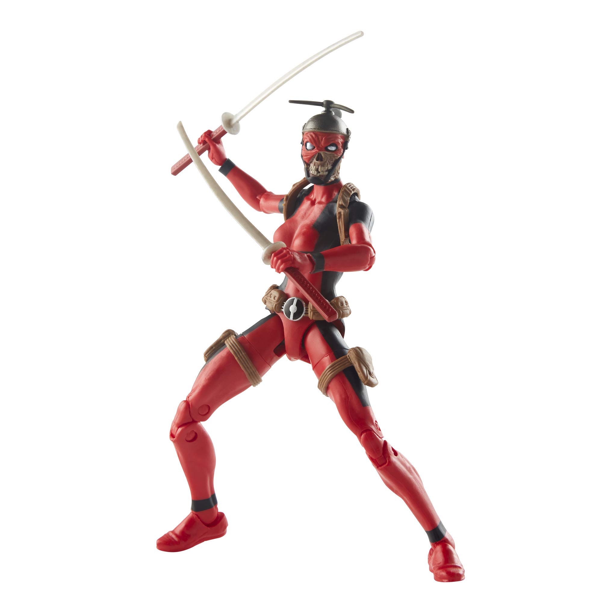 Foto 5 pulgar | Figura de Acción Lady Deadpool De La Serie Marvel Legends- Venta Internacional