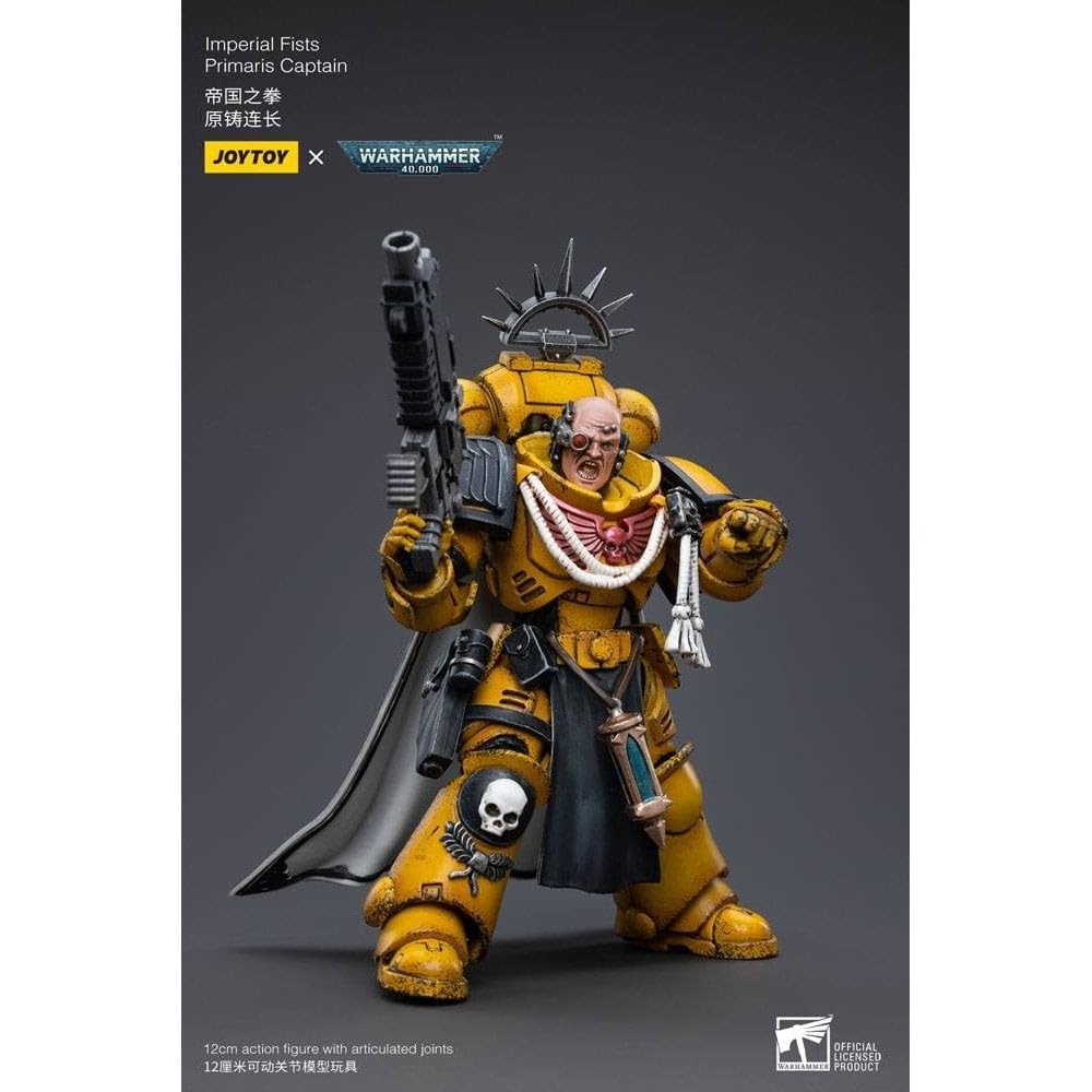 Foto 2 | Figura De Acción Joytoy Bloomage Warhammer 40k Imperial Fists - Venta Internacional