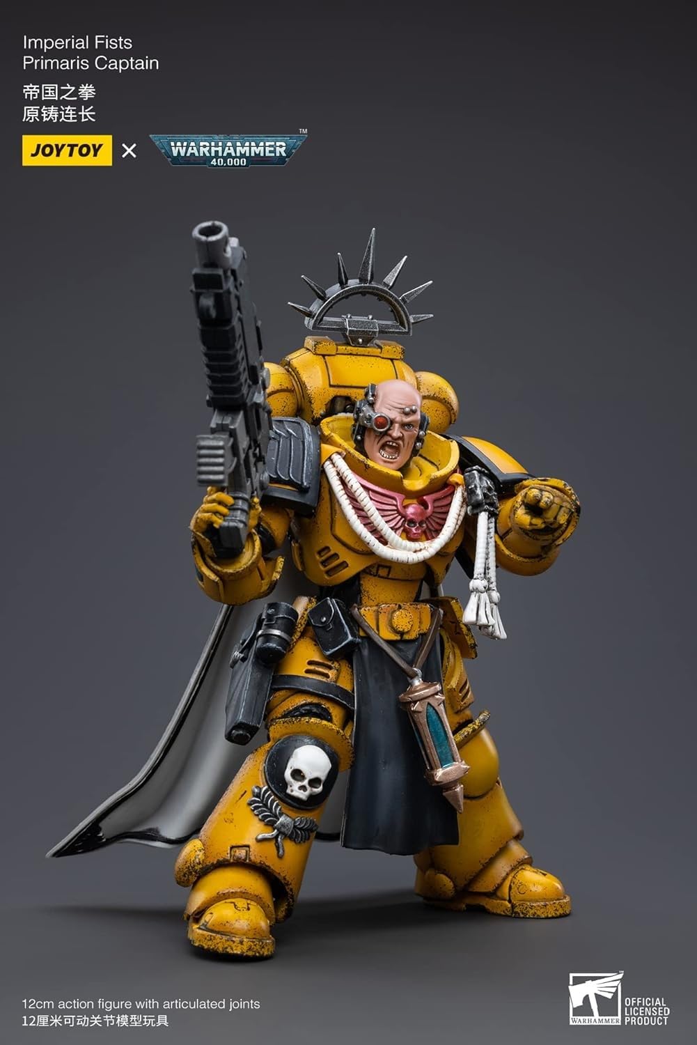 Foto 6 pulgar | Figura De Acción Joytoy Bloomage Warhammer 40k Imperial Fists - Venta Internacional