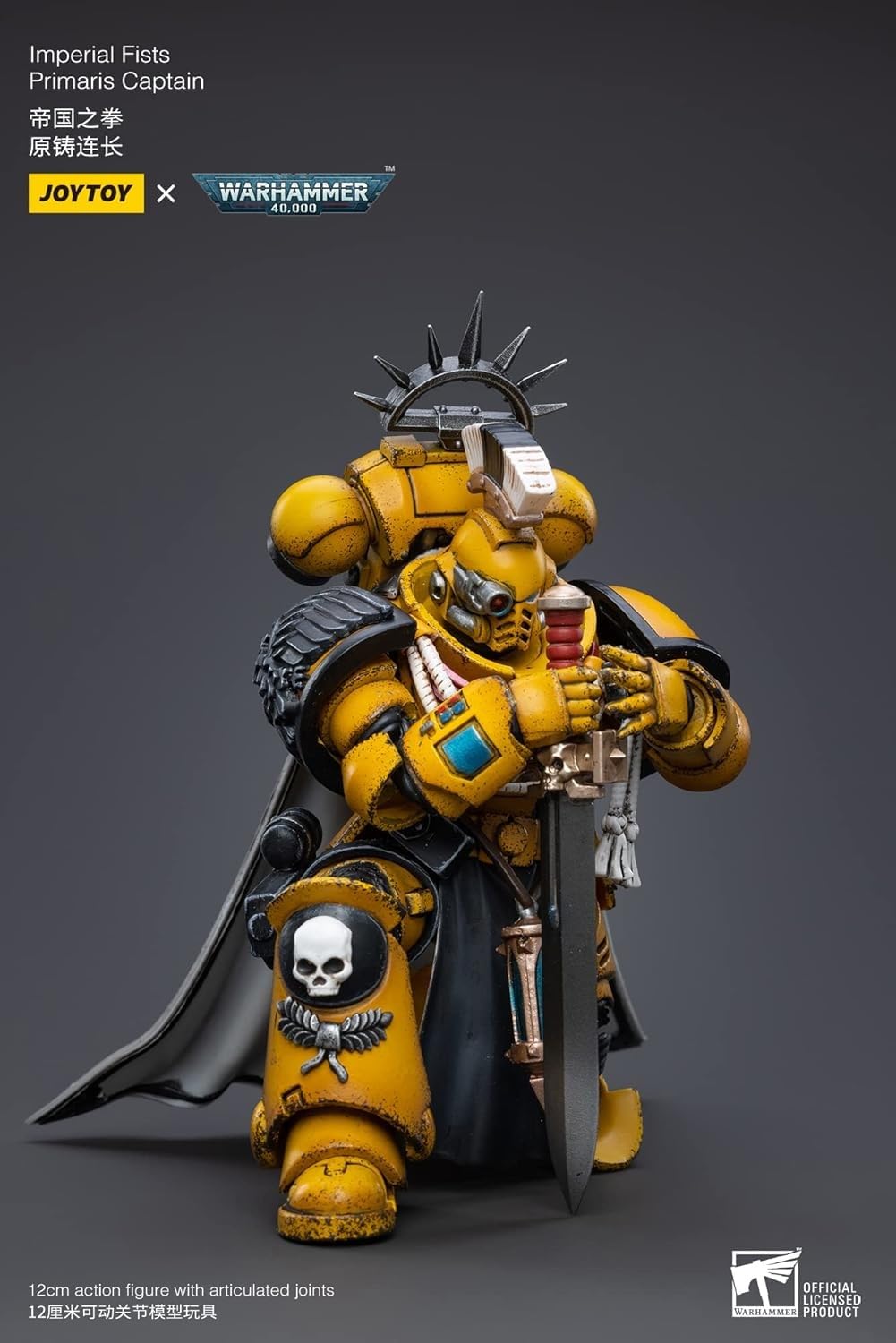 Foto 7 pulgar | Figura De Acción Joytoy Bloomage Warhammer 40k Imperial Fists - Venta Internacional
