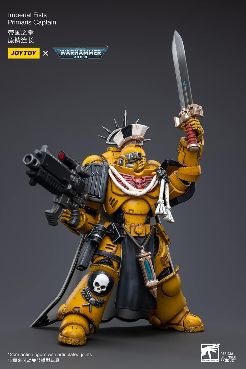 Foto 8 pulgar | Figura De Acción Joytoy Bloomage Warhammer 40k Imperial Fists - Venta Internacional