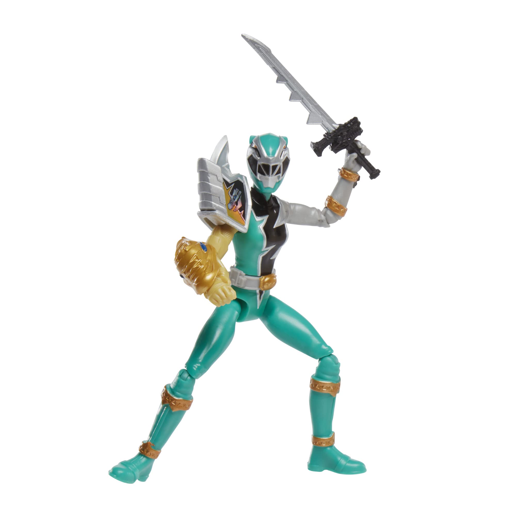 Foto 4 pulgar | Figura de Acción Toy Power Rangers Dino Fury Green Ranger - Venta Internacional